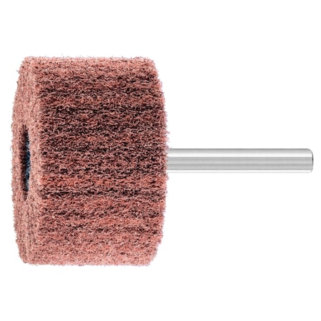 Pferd 2" x 1-1/4" POLINOX Mtd. Flap Wheel - 1/4" Shank - PNL Type - 280 Grit 46206